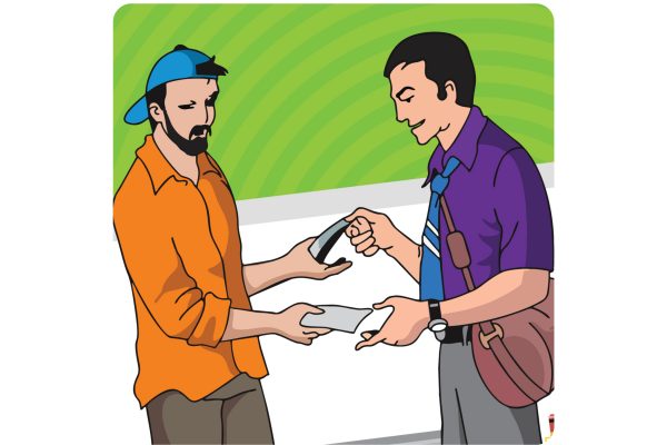 calo yang menjual tiket bus