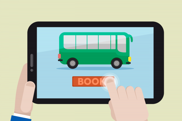 memesan tiket bus secara online
